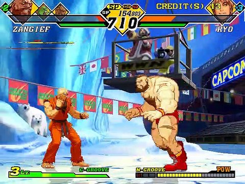 Capcom vs. SNK 2: Millionaire Fighting 2001 online multiplayer - naomi