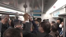 Gayrettepe-İstanbul Havalimanı metro hattının test sürüşünü bakan Adil Karaismailoğlu yaptı