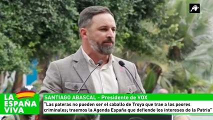 Acto de VOX contra la inmigración irregular en Las Palmas de Gran Canaria