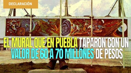 Un mural, la joya que esconde el Estadio Cuauhtémoc