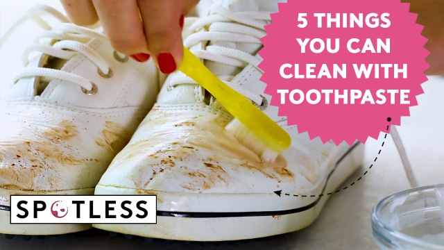5 Things You Can Clean With Toothpaste (Besides Your Teeth) | Spotless | Real Simple