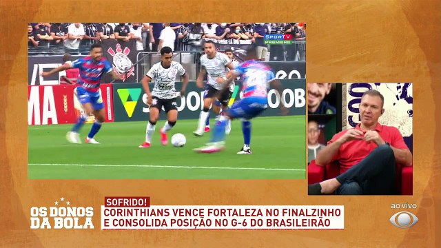 Cantillo não vinha jogando com muita frequência, mas entrou no sábado e fez o gol da vitória do Corinthians sobre o Fortaleza. Merece voltar a ser titular?#OsDonosDaBola