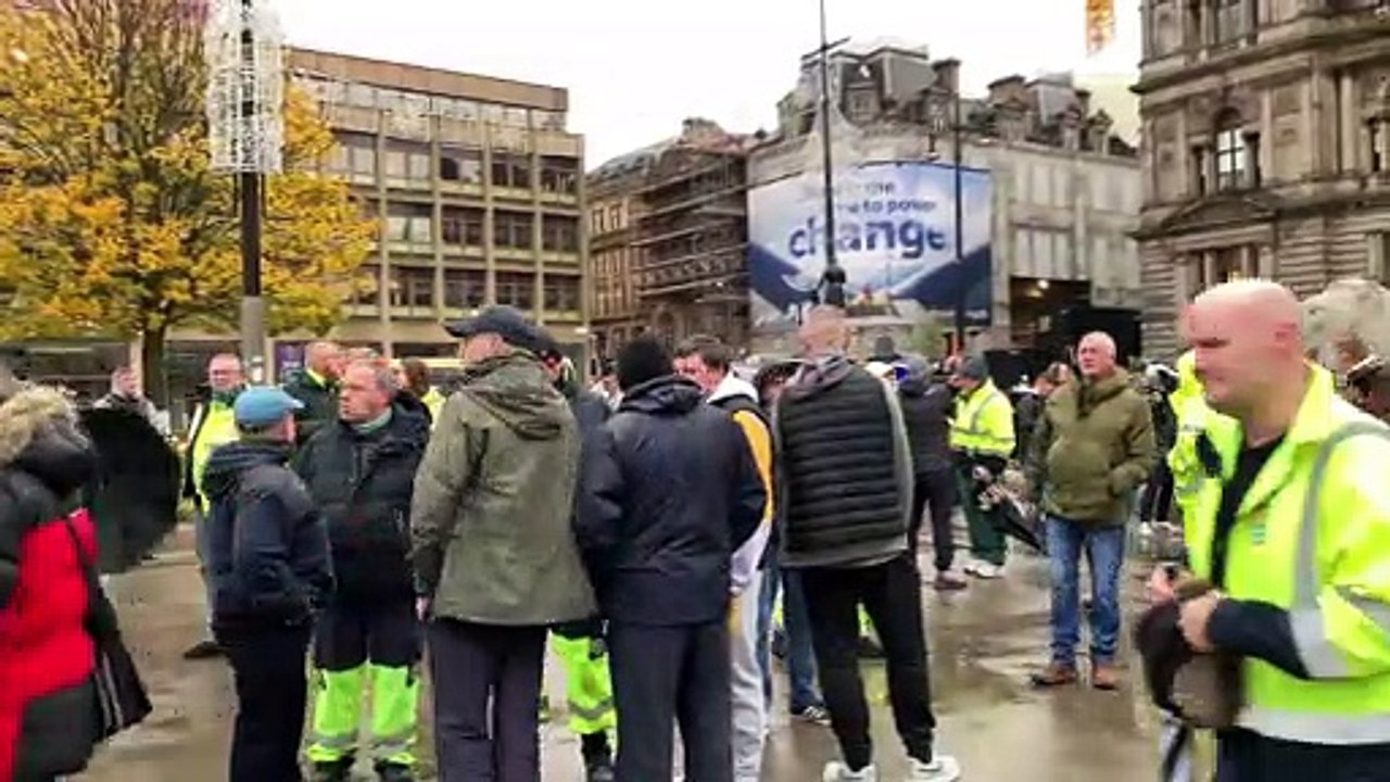 GMB Protest in Glasgow