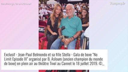 Download Video: Stella Belmondo de retour : le sourire retrouvé après la mort de son père Jean-Paul Belmondo