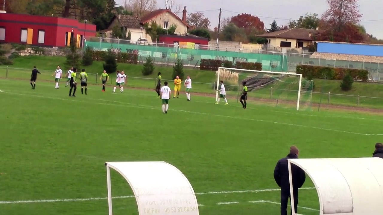 Arret penalty romain contre Montpon le 07/11/2021