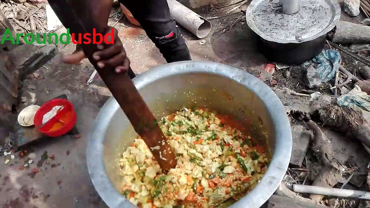 VEGETABLE BIRYANI Veg Biryani Recipe Cooking In Village