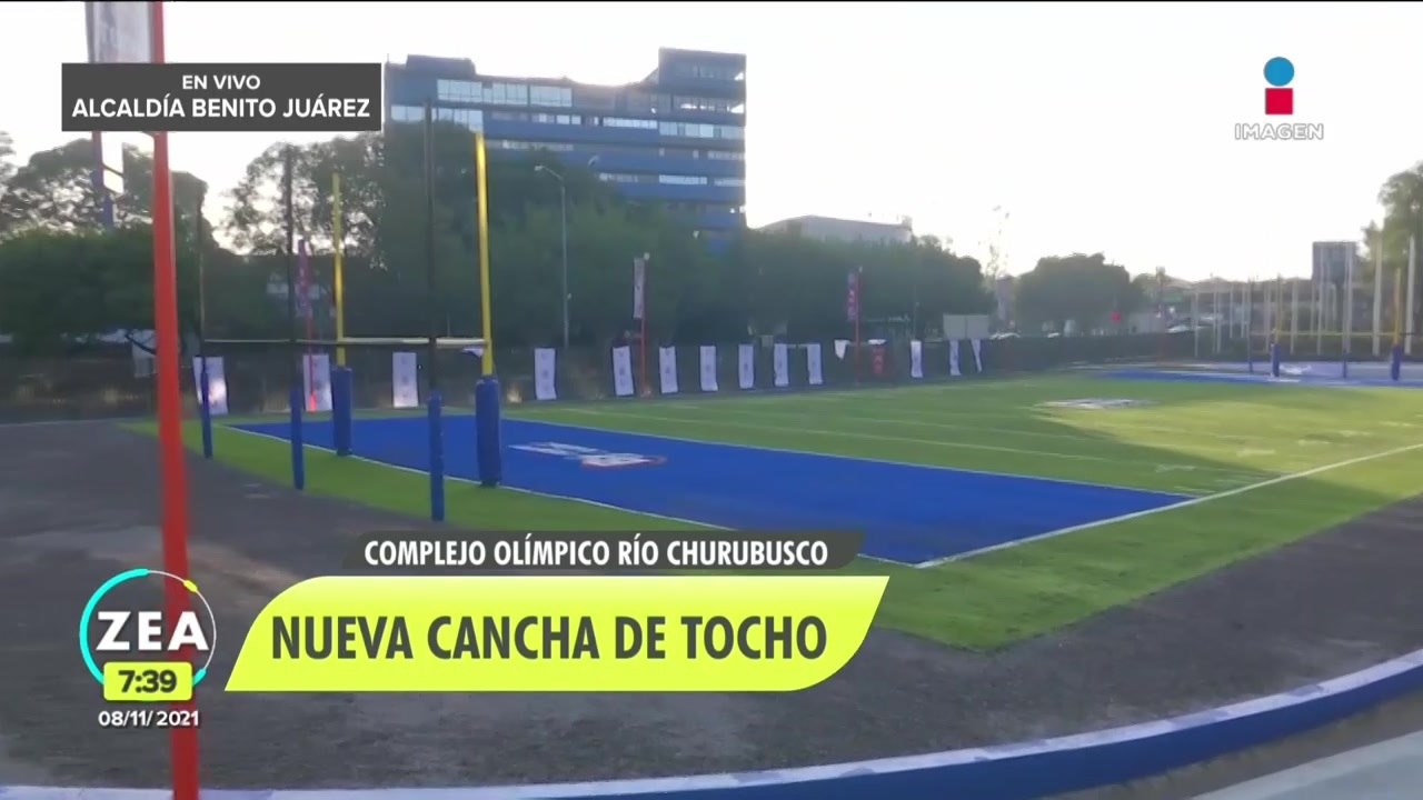 Inauguran primera cancha de tocho en la alcaldía Benito Juárez