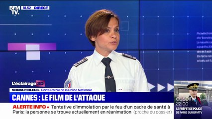 Cannes: les policiers agressés "sont sortis de l'hôpital mais subissent le contrecoup de cette agression lâche", affirme la porte-parole de la Police nationale