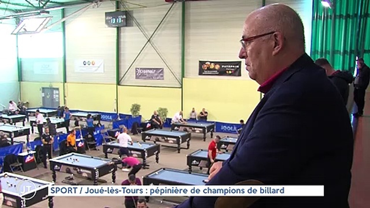 SPORT / Joué-Lès-Tours: pépinière de champions de billard