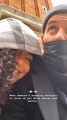 Christina Milian et M. Pokora, amoureux à Venise.