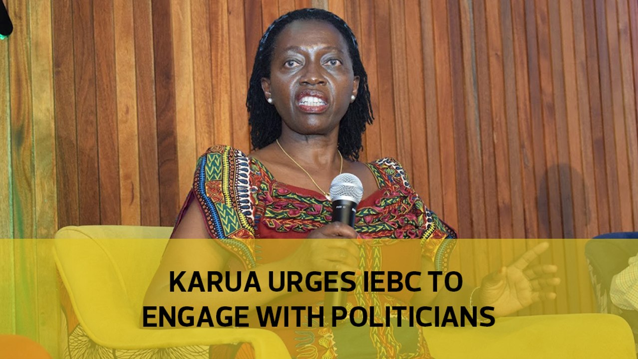 Karua urges IEBC  to engage with politicians