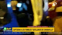 Policía captura y detiene a peligrosa banda criminal “Los Gatilleros de Carabayllo”