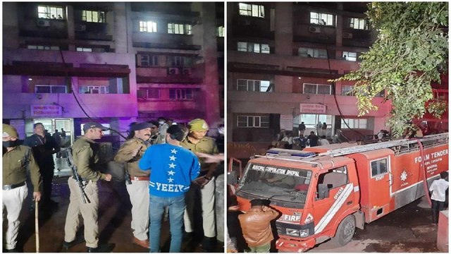 Bhopal: Fire breaks out at children ward in Hamidia Hospital