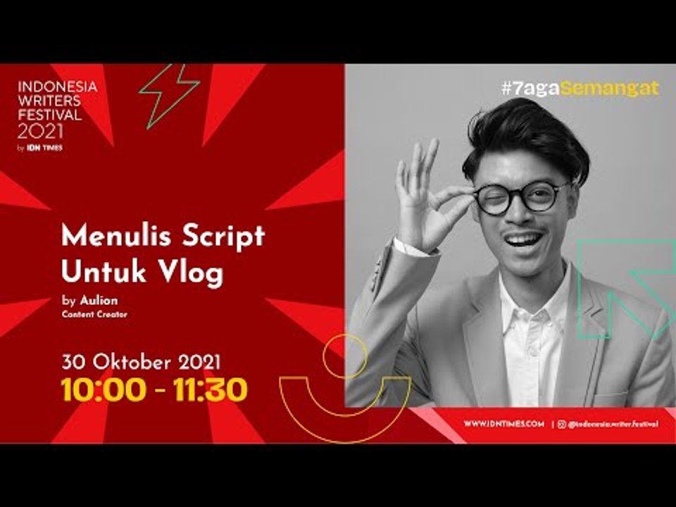 Menulis Script Vlog yang Entertaining