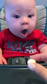 Baby with Down Syndrome Loves Yogurt Melts