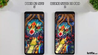 Xiaomi Redmi Note 10 Pro vs Xiaomi Poco X3 NFC _ Fingerprint Test, SpeedTest, Camera Comparison