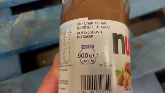 Pénurie de pots de choco Nutella chez Colruyt