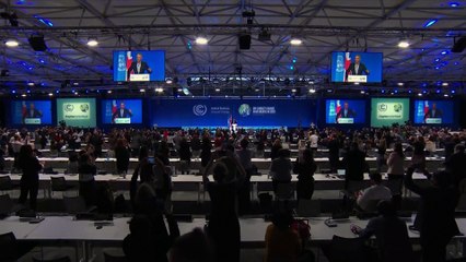 A la COP26, Barack Obama appelle Chine et Russie à en faire plus contre le réchauffement climatique