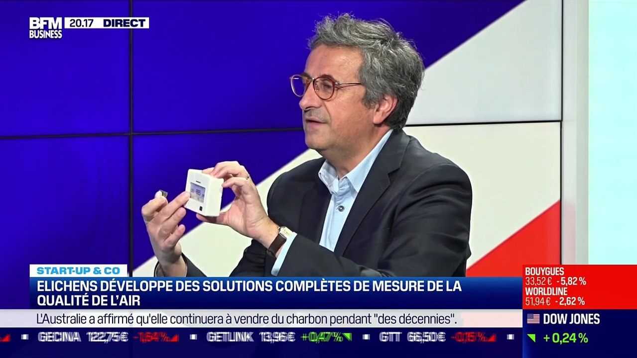 Start up & co : eLichens développe des solutions complètes de mesure de la qualité de l'air - 08/11