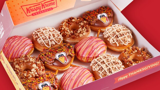 Gobble Up Krispy Kreme's New Thanksgiving Doughnut Collection, Inspired by Beloved Holiday Desserts