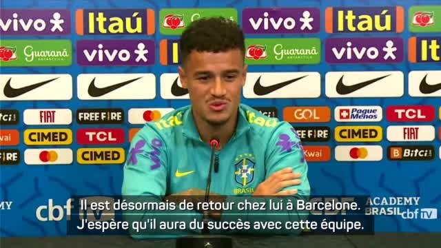 Brésil - Coutinho : Xavi est une idole du football