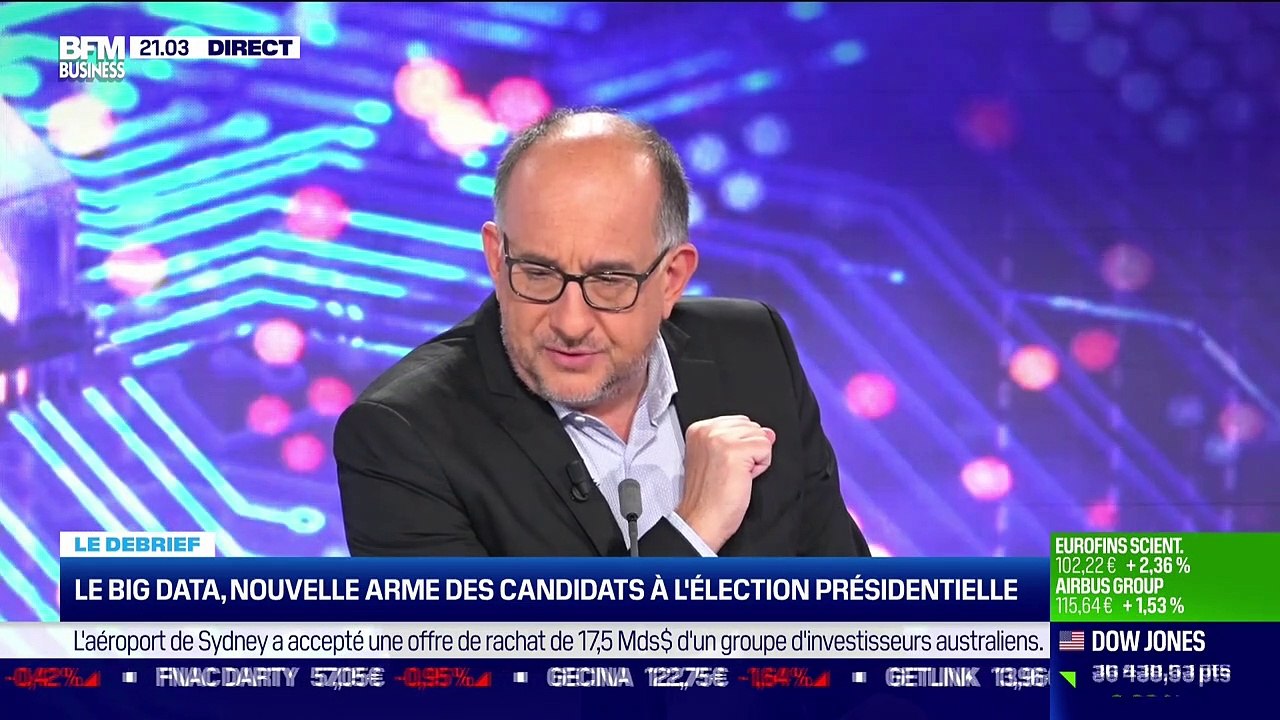 L'utilisation du big data par les candidats à l'élection présidentielle, le plan du gouvernement pour l'intelligence artificielle,... Le débrief de l'actu tech du lundi - 08/11