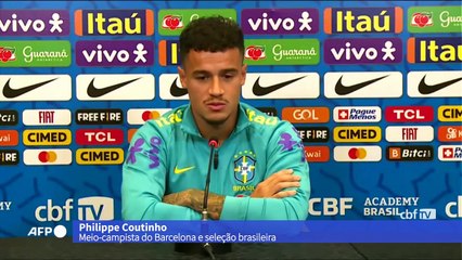 Coutinho: feliz com retorno à seleção e animado com Xavi no Barcelona