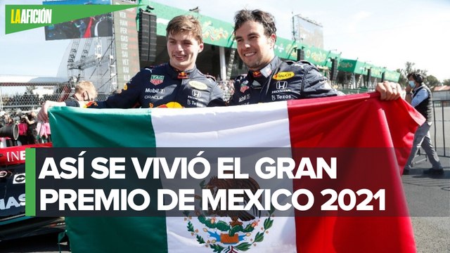 Verstappen gana el Gran Premio de México; 'Checo' Pérez sube al podio