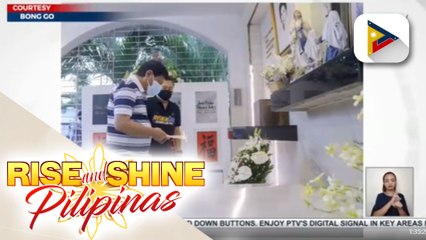 Pres. Duterte, dumalaw sa puntod ng mga magulang sa Davao City