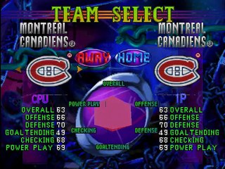 NHL Blades of Steel '99 online multiplayer - n64
