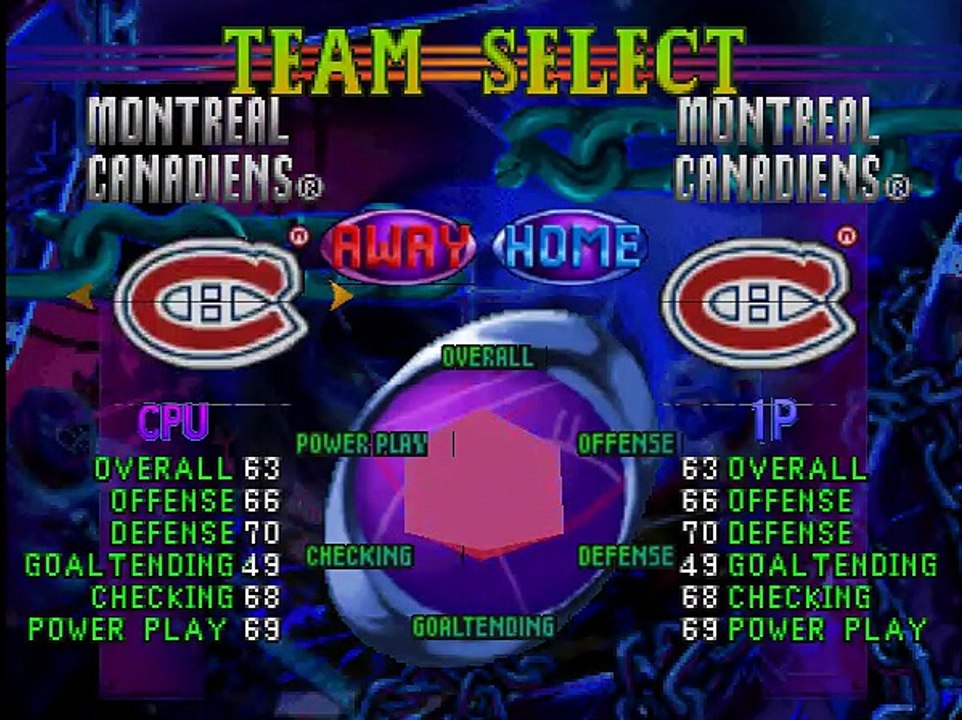 NHL Blades of Steel '99 online multiplayer - n64