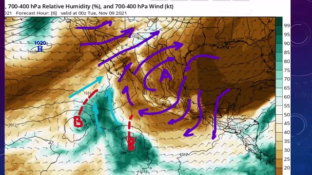 Clima para la tarde del 8 de noviembre: Propagación de nubes medias y altas sin lluvias