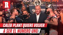 Caleb Plant, tras derrota ante Canelo Álvarez: 'volveré a ser campeón del mundo'