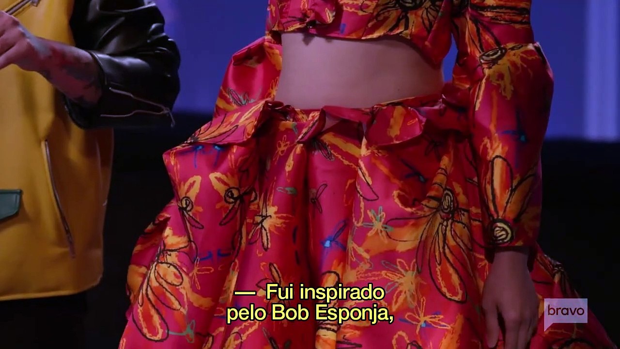 Gigi Hadid no programa Project Runway [LEGENDADO PT/BR]
