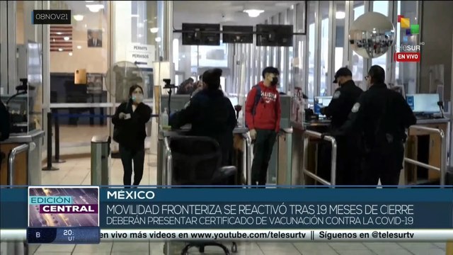 Se reactiva la movilidad fronteriza entre México y EE.UU.