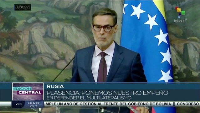 Cancilleres de Venezuela y Rusia celebran 25 años de cooperación entre ambos países