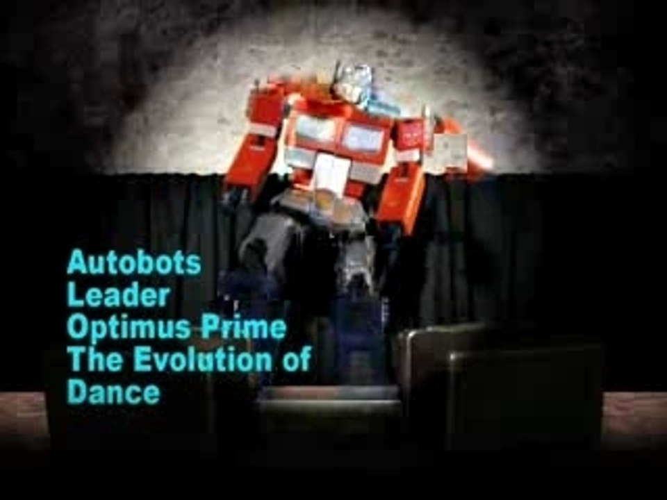evolution de la dance par un robot