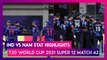 IND vs NAM Stat Highlights T20 World Cup 2021: Rohit Sharma Reaches Milestone in Dominant Win