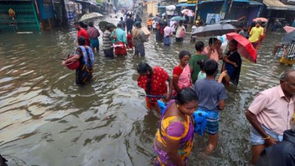 Tải video: Death tally reaches 4 as heavy rain batters Chennai