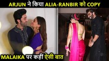Arjun Kapoor's Desperate Attempt To Steal Alia & Ranbir's Limelight _ PDA With Malaika