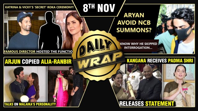 Kangana Honoured WIth Padma Shri, Katrina & Vicky's Roka, Salman's Epic Reaction | TOP 10 NEWS