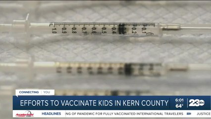 Push to get kids vaccinated as cases increase among children