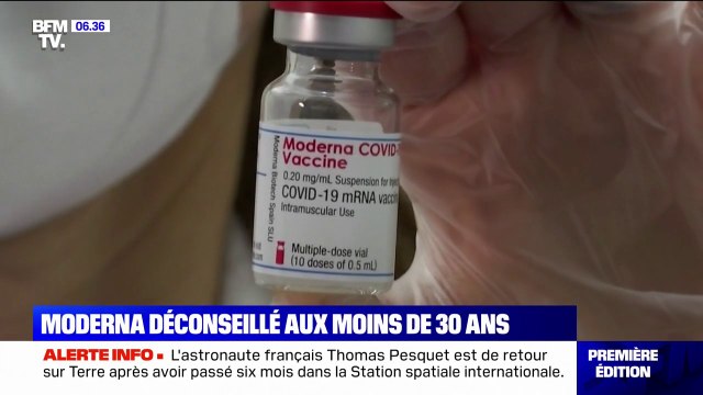 Covid-19: la HAS déconseille le vaccin Moderna pour les moins de 30 ans
