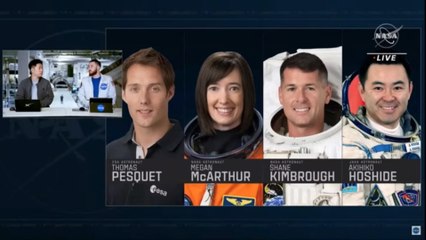 Los tripulantes de la Crew-2 regresan a la Tierra