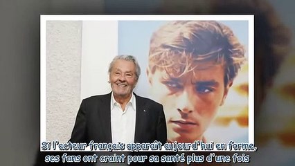 Alain Delon rétabli et en forme - ce cliché plein d'espoir posté par son fils Alain-Fabien