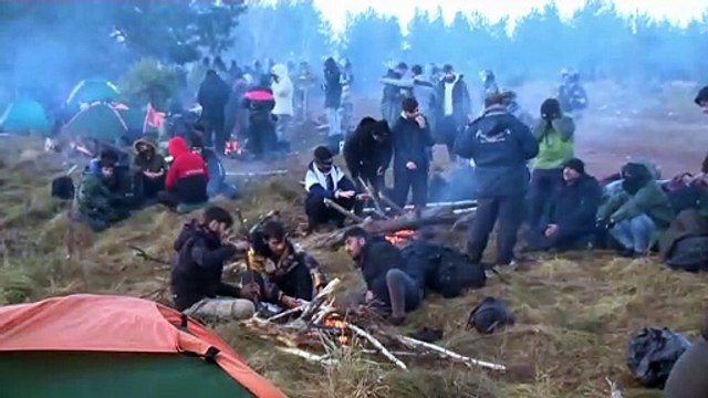 Περίπου 3.000 με 4.000 μετανάστες βρίσκονται στα σύνορα Πολωνίας - Λευκορωσίας - Διπλωματική ένταση