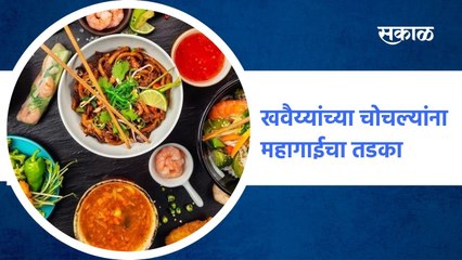 Mumbai ; खवैय्यांच्या चोचल्यांना महागाईचा तडका ; पाहा व्हिडीओ