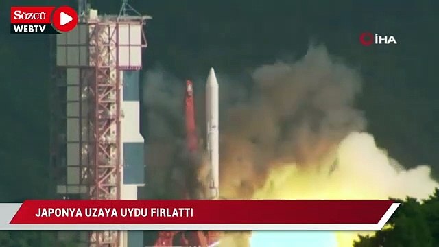 Japonya uzaya uydu fırlattı