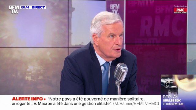 Pour Michel Barnier, il faudra augmenter le Smic progressivement