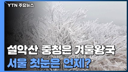 설악산 서리꽃, 관악산 첫눈...서울 첫눈은 언제? / YTN